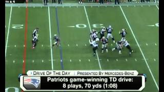 Tom Bradys Game Winnning TD vs Saints