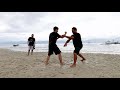 Maul Mornie Silat Entry Into 4 Takedowns on Exotic Island
