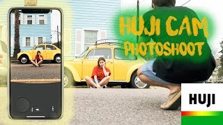 HUJI CAM APP PHOTOSHOOT - MOST POPULAR CAMERA APP 2018 REVIEW screenshot 5