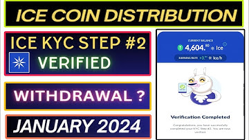 ❄️ice mining KYC 2 || ice mining app | ice mining new update | ice mining withdrawal ice coin update