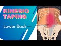 Lumbar spine or Sacroiliac Joint pain? - try Kinesiology Taping technique using Rocktape Big Daddy