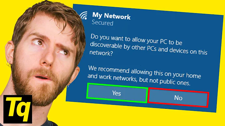 Why Windows Asks You THIS Question - Network Sharing