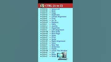 Computer shortcut keys | Ms word shortcut key ||