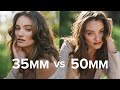 35mm vs 50mm for Portraits 📸