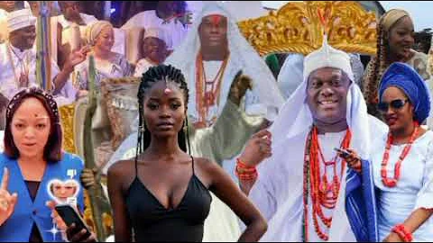 Ooni of Ife's Concubine aŕřestɛd in the palace as she størmed to stop Kabieysi