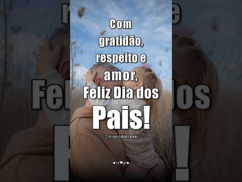 Feliz dia dos pais ❤️ #diadospais #felizdiadospais #pai #frases #foryou #fypage #fypシ #fy
