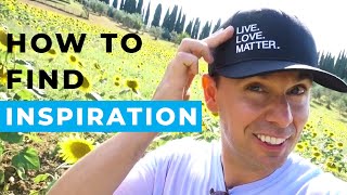 How to Find Inspiration