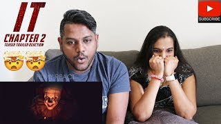 IT CHAPTER TWO Teaser Trailer Reaction | Malaysian Indian Couple | James McAvoy | Pennywise