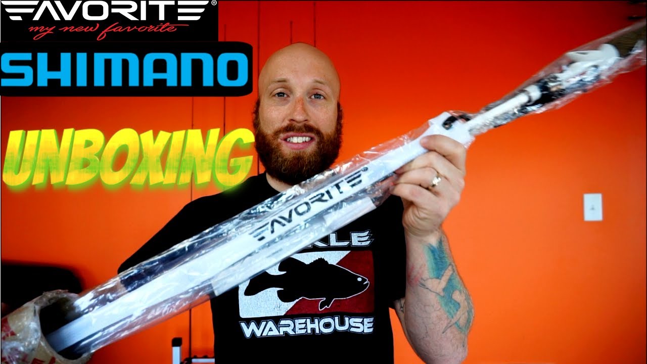 Tackle Warehouse Unboxing - Shimano & Favorite Fishing Rods/Reels