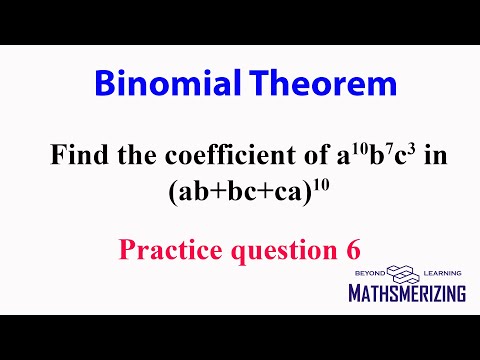Binomial theorem: PQ6: