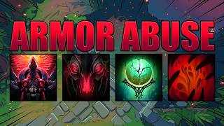 Armor Abuse NATURAL ORDER + NECROMASTERY | Ability Draft