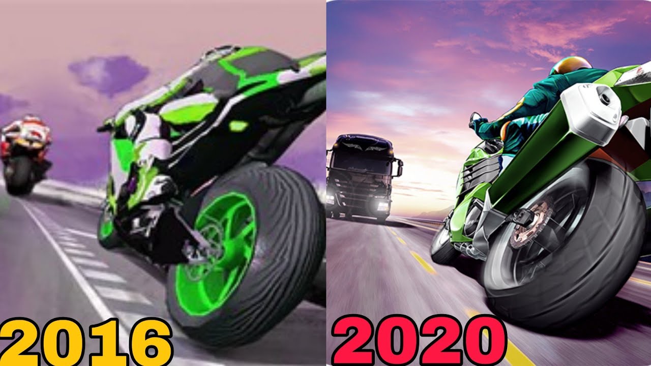Traffic Rider - OLD VERSION vs NEW UPDATE (iOS android) - YouTube