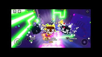 I spend 1T Tech coins on the Hacker Eggs in (Pet Simulator X) and got this!