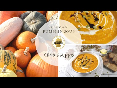 German Pumpkin Soup - Kürbissuppe | German Recipes by All Tastes German