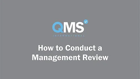 How to Conduct a Management Review