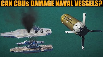 Questioned: Can Cluster Bombs Sink Ships? | DCS WORLD