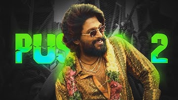 ALLU ARJUN - PUSHPA 2 EDIT | HAPPY BIRTHDAY EDIT | PUSHPA THE RULE EDIT | OFFLINE 3 JUNAID
