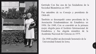 Gertrude Mary Cox: La primera dama de la Estadística.