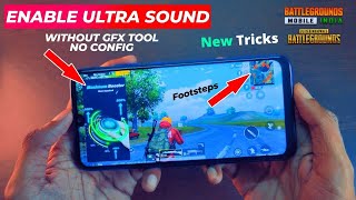 Enable Ultra Sound in BGMI & Pubg Without Config or GFX Tool | Ultra Sound File for Bgmi