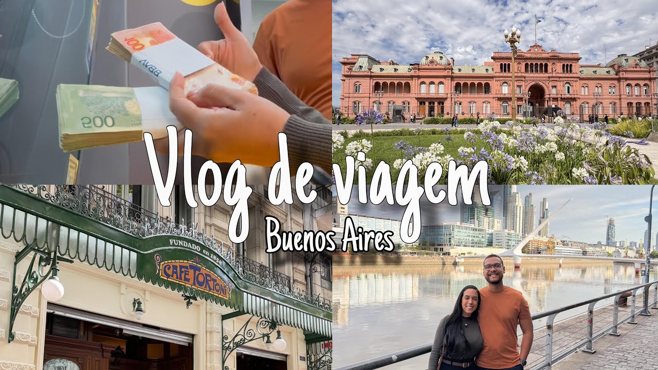 VLOG DE VIAGEM - BUENOS AIRES 1 - Preços, passeios, restaurantes, compras, roteiro, hospedagem...