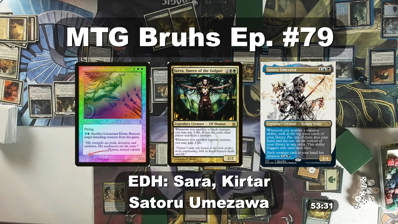 MTG Bruhs Ep #79 EDH: Birds, Sacrifice tribal and Ninjitsu