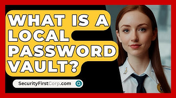 What Is A Local Password Vault? - SecurityFirstCorp.com