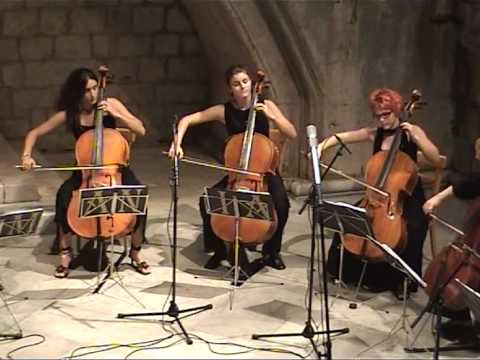 H. Villa-Lobos: Bachianas Brasileiras No. 1 (I. Introduction), cello ensemble