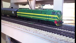 Circulaciones En La Maqueta H0 De Ángel Ii. 02-06-18 15-06-19