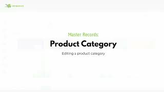 Adding & Editing Category