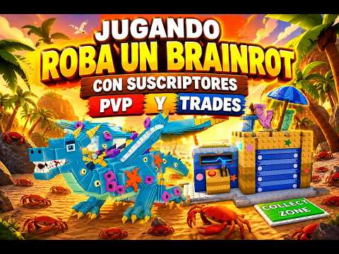 PVP TRADEOS Y MAS ROBA UN BRAINROT EN DIRECTO LIVE STEAL A BRAINROT #roblox
