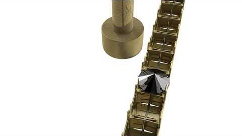 How to Set Stones in Cupchain with the Prong Pusher Set