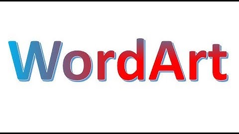 How to Create Word Art in Microsoft PowerPoint Slide 2017