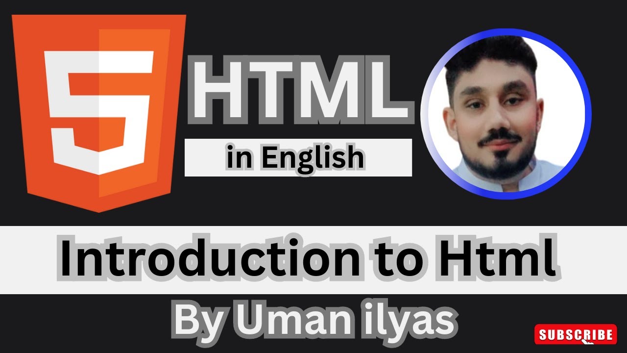 HTML Introduction in English - YouTube