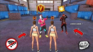 NO INTERNET PRANK IN LONE WOLF | GARENA FREE FIRE