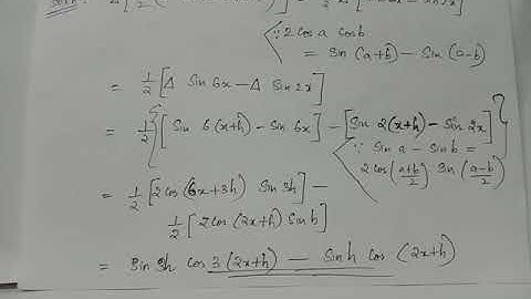 forward difference operator : problem 4