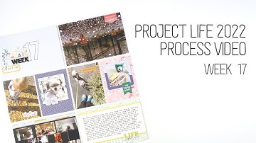 Project Life Process Video // Week 17, 2022 // Pinkfresh Studio
