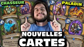 On note les cartes Chasseur et Paladin !