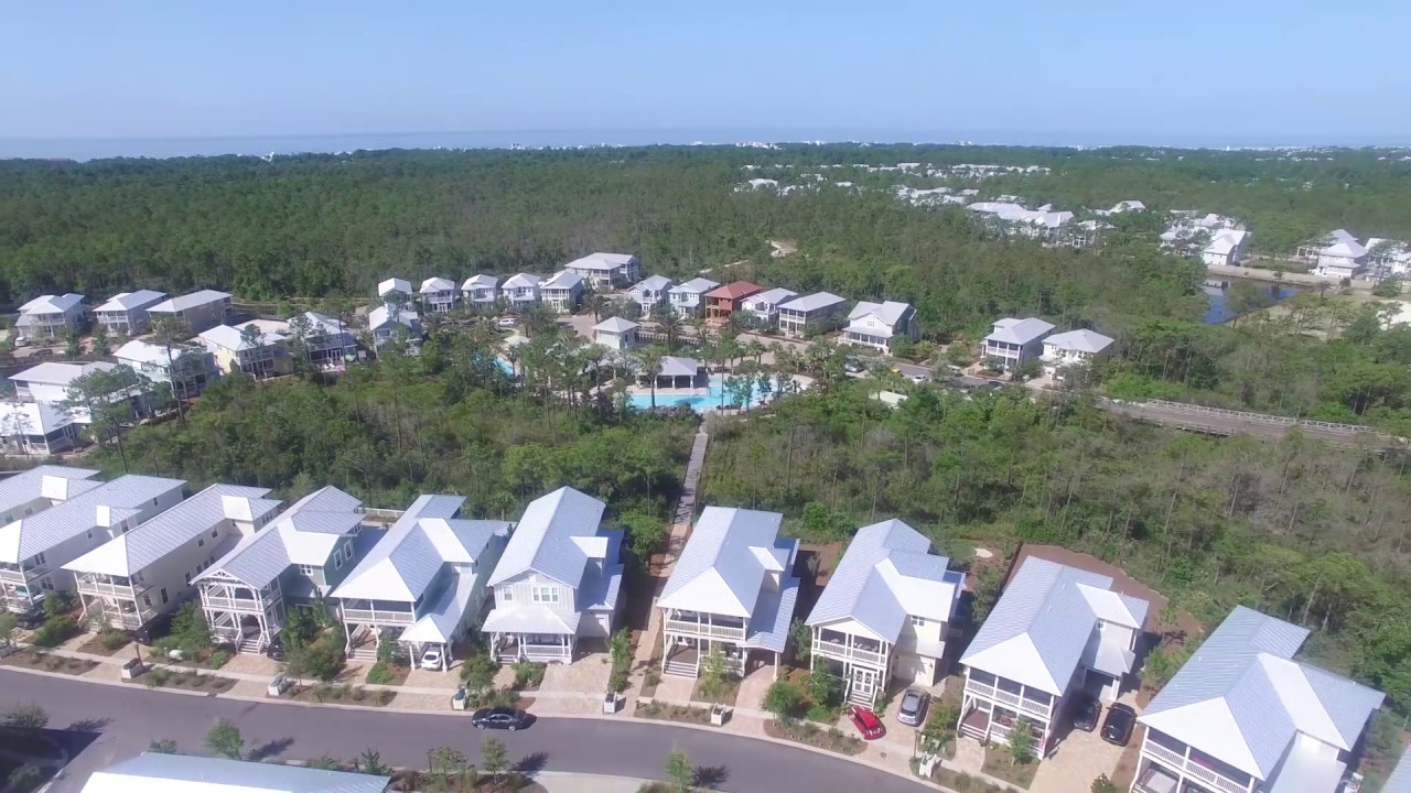 30A Florida NatureWalk at Seagrove Aerial 2017 YouTube