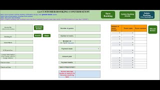 Hotel management template using google sheets | Google Apps Script (PART 1)