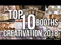 Top 10 booths at Creativation 2018 by scrapcosy