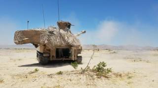 161FA live fire range, NTC, Ft. Irwin, Ca. pt. 4