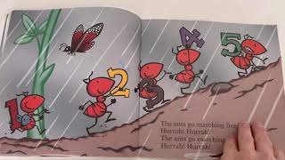 The ants go marching Illustrated by Jeffrey Scherer - YouTube