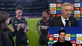 Declan Rice Is REAL MADRID'S Worst Nightmare | Carlo Ancelotti , Mikel Arteta Interview