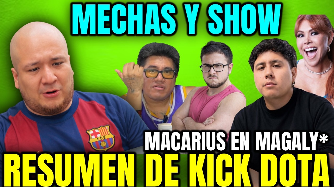 🔥MECHAS ENTRE FEKA🔥 MACARIUS EN MAGALY TV😲SIDERAL VS ANTAURUS🤣RESUMEN DE KICK DOTA🤣