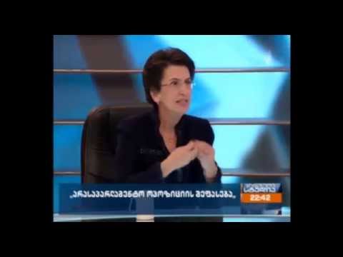1TV.GE გაცაცემა ,,პირველი სტუდია,, - სტუმრად ნინო ბურჯანაძე 22.11.2014