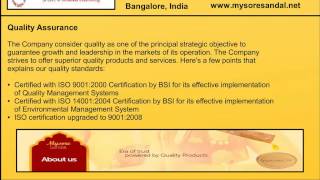 Mysore Sandal Products Manufacturer and Exporter from India - Karnataka Soaps and Detergents screenshot 3