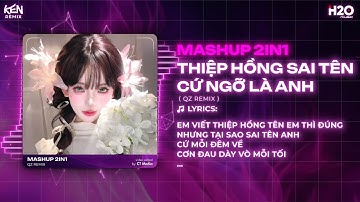 Mashup 2 IN 1: Thiệp Hồng Sai Tên x  Cứ Ngỡ Là Anh | Em Viết Thiệp Hồng Tên Em Thì Đúng Remix TikTok
