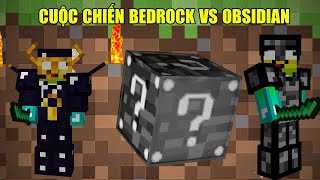 MINI GAME: CUỘC CHIẾN LUCKY BLOCK BEDROCK ** CUỘC CHIẾN BEDROCK VS OBSIDIAN TRONG  LUCKY BLOCK