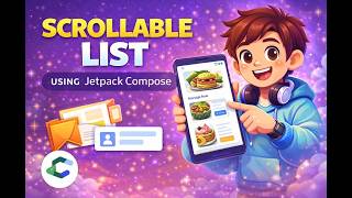 Scrollable List using Jetpack Compose