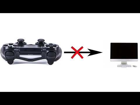 Компьютер не видит джойстик от PS4